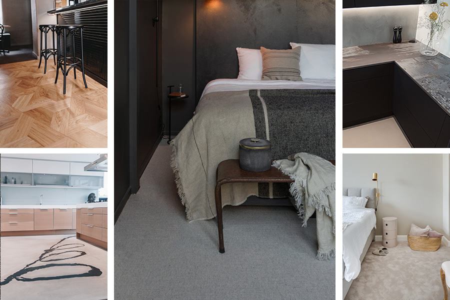 Pintamateriaalien hoito